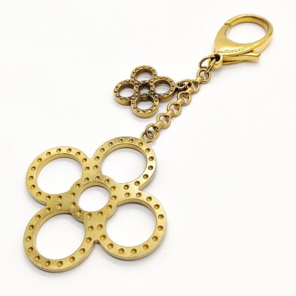 Louis Vuitton Key Ring Gold - Picture 1 of 9